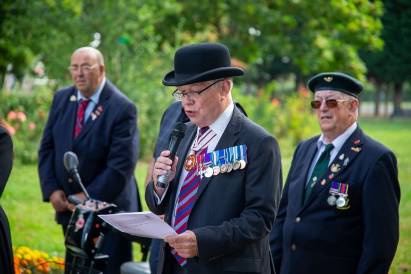 Other image for Ceremonies remember fallen hero at home and abroad